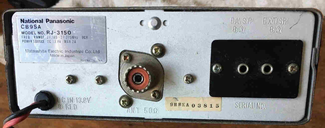 National-Panasonic RJ-3150